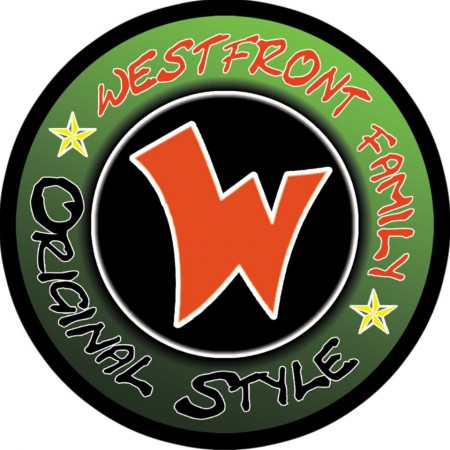 WESTFRONT stickers 10x - €4